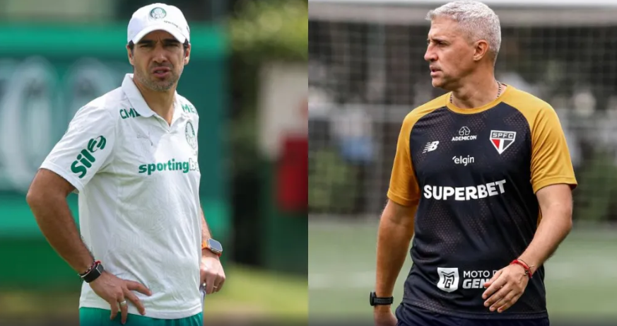 Abel Ferreira e Crespo se enfrentam em duelo no Paulistão