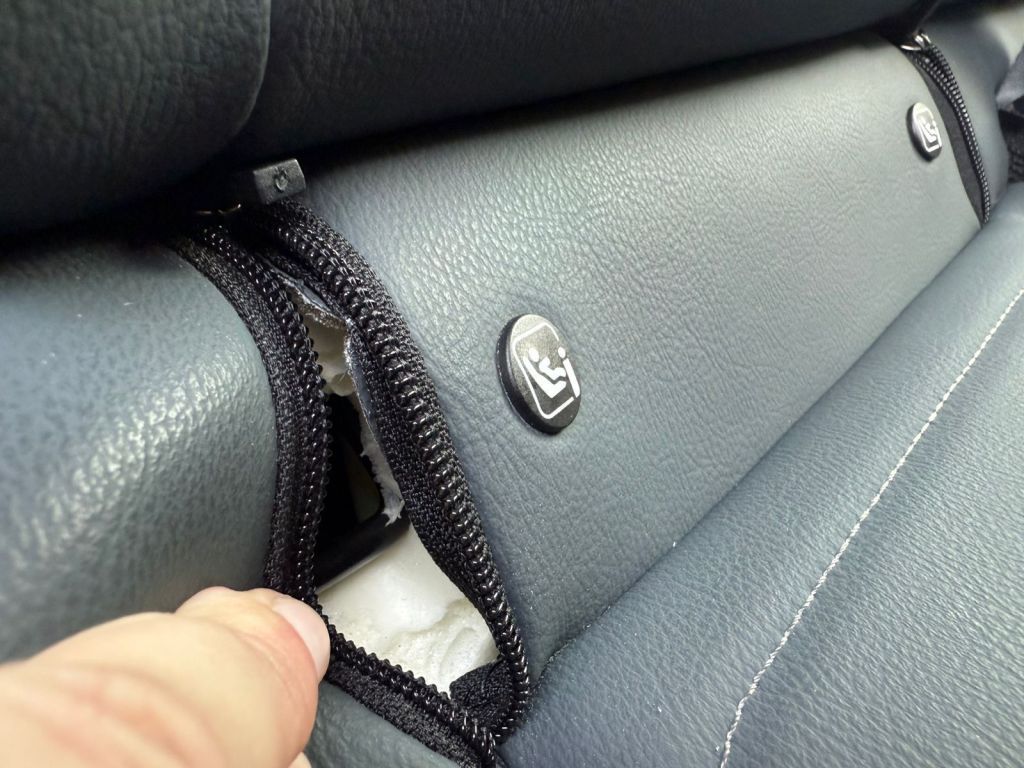 Aircross tem facilidade na instalação do Isofix