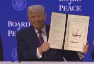 Trump diz que o Conselho de Paz começou e "funciona maravilhosamente"