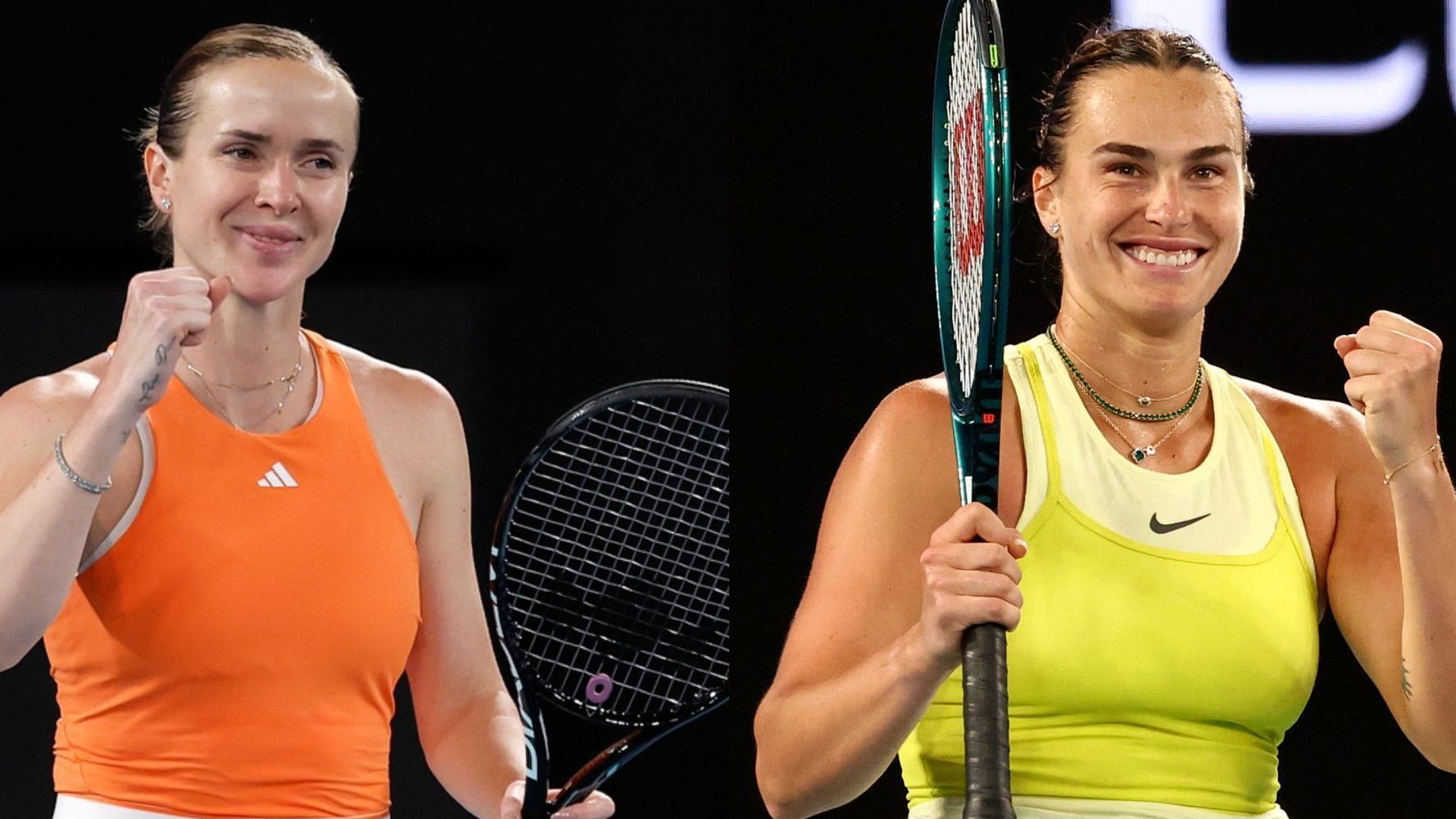 Sabalenka e Svitolina no Australian Open