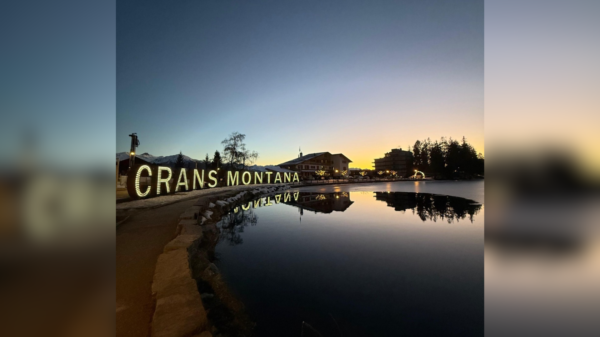 Crans-Montana, um dos locais mais exclusivos da Suíça, é famosa pelo sol durante todo o ano, graças à sua localização em um planalto voltado para o sul, no Vale do Ródano