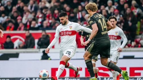 empate nos acréscimos mantém Stuttgart fora do top 3 da Bundesliga