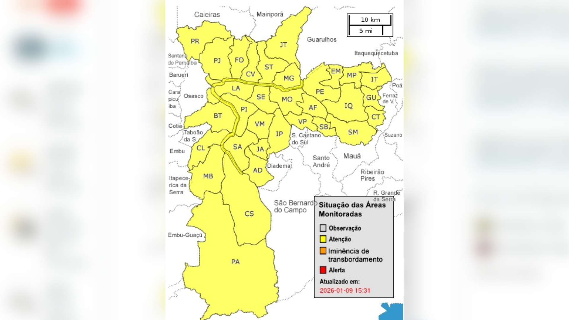CAPITAL ESTADO DE ATENÇÃO