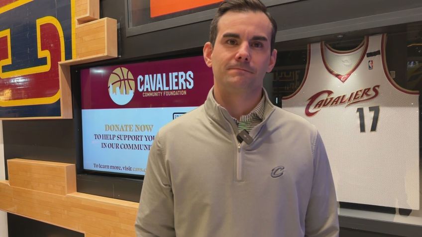 Chris Kaiser, vice-presidente executivo e CMO dos Cavs • Reprodução/CNN