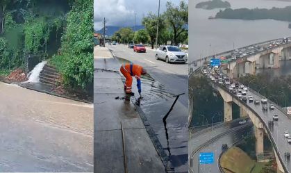 Defesa Civil emite alerta de chuvas intensas para todo estado do RJ