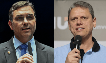 Tarcísio e Flávio se reúnem em meio a negociações sobre chapa em SP