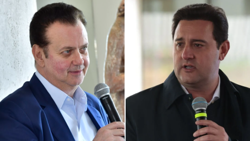 Gilberto Kassab e Ratinho Jr.