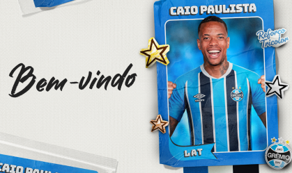 Grêmio anuncia Caio Paulista; veja detalhes do empréstimo