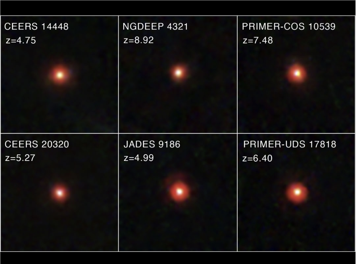 • Reprodução NASA, ESA, CSA, STScI, JWST; Dale Kocevski (Colby College)