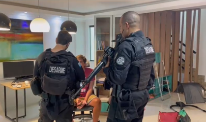 Homem é preso após perseguir e atacar mulheres integrantes da Justiça do PR