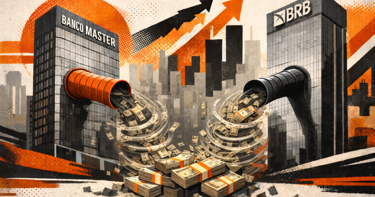 Alerta em Davos: Calote do Banco Master no BRB ameaça liquidez do FGC e levanta preocupações com o sistema financeiro nacional