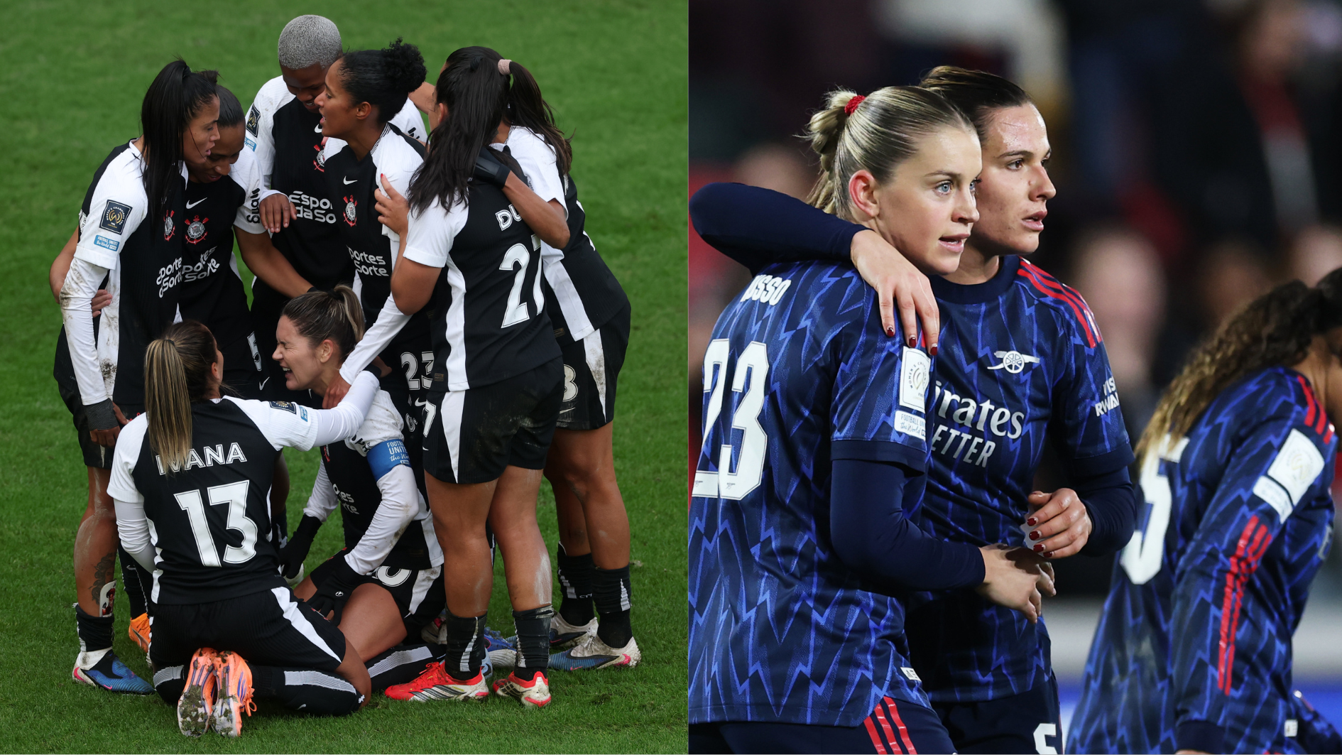 Corinthians e Arsenal