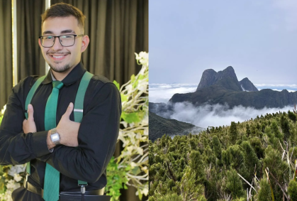 Jovem encontrado após sumir no Pico Paraná recebe alta do hospital