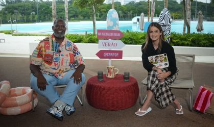 Péricles e Mari Palma no videocast Na Palma da Mari Verão