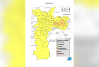 Fortes chuvas: cidade de SP entra em estado de alerta para alagamentos
