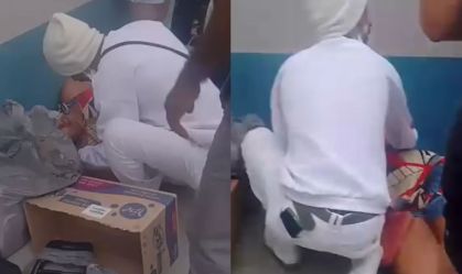 Mulher é atingida por bala perdida no estacionamento de supermercado no RJ