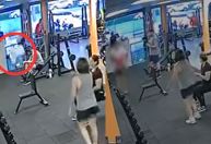 Esfaqueado em academia por ciúme: vítima pulou catraca para tentar fugir