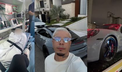 MC Tuto é preso após atropelar jovem com Porsche em gravação de clipe