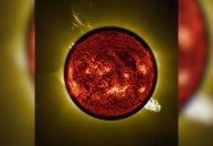 Impressionante sequência de erupções solares são captadas pela ESA; veja