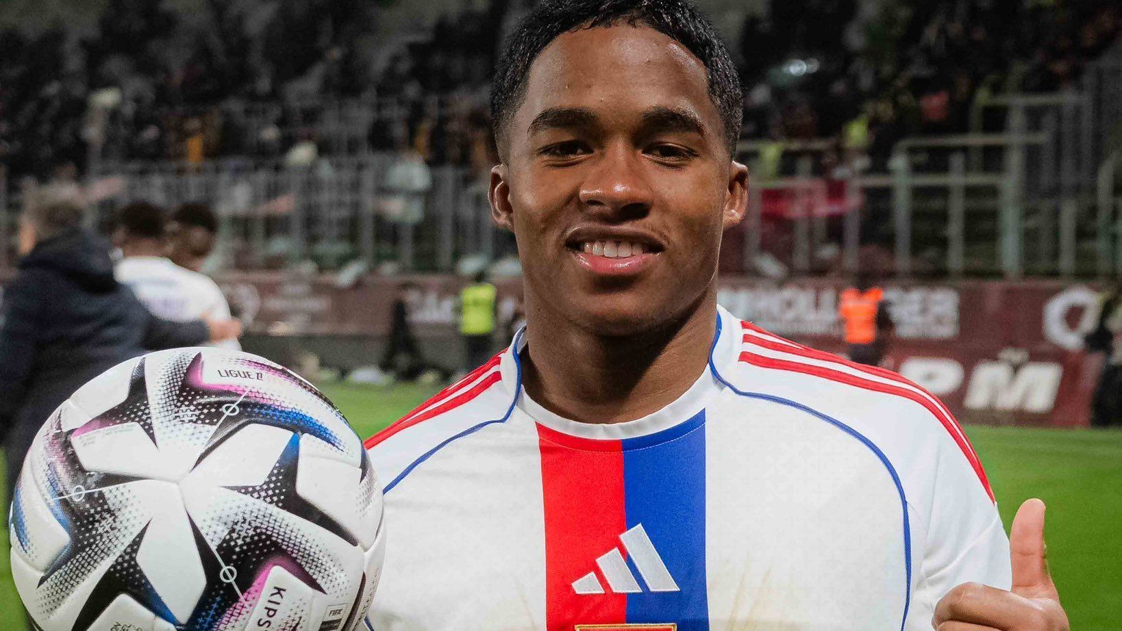 Endrick, atacante do Lyon