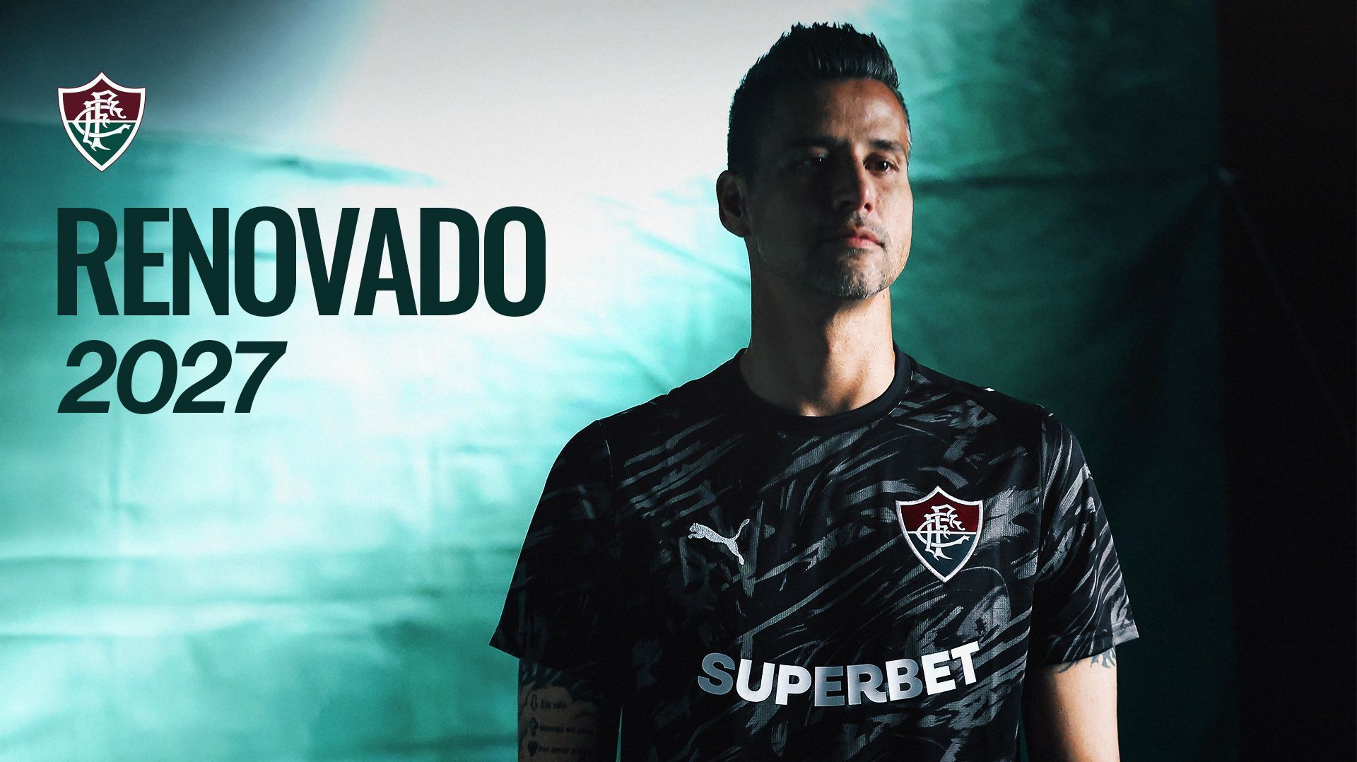 Fábio renovou com o Fluminense até 2027