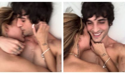 O cantor Fiuk, 35, ao lado de novo affair
