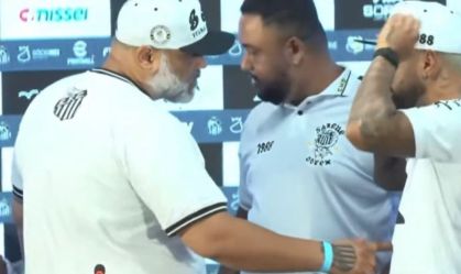Organizada do Santos exalta enquadro em Gabigol nas redes sociais; veja