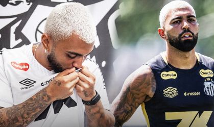 De volta ao Santos, Gabigol faz primeiro treino no CT Rei Pelé; veja