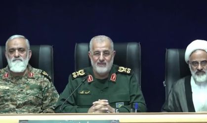 General Mohammad Pakpour, chefe da Guarda Revolucionária Islâmica