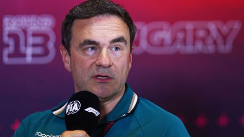 Dan Fallows em 2024, quando ainda era diretor técnico da Aston Martin