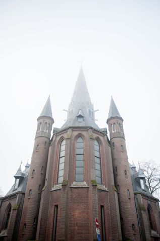 A igreja histórica de Vondelkerk em Amsterdã, na Holanda • Getty Images