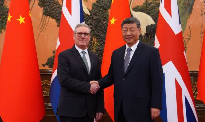 Premiê do Reino Unido se reúne com Xi Jinping nesta quinta-feira (29)