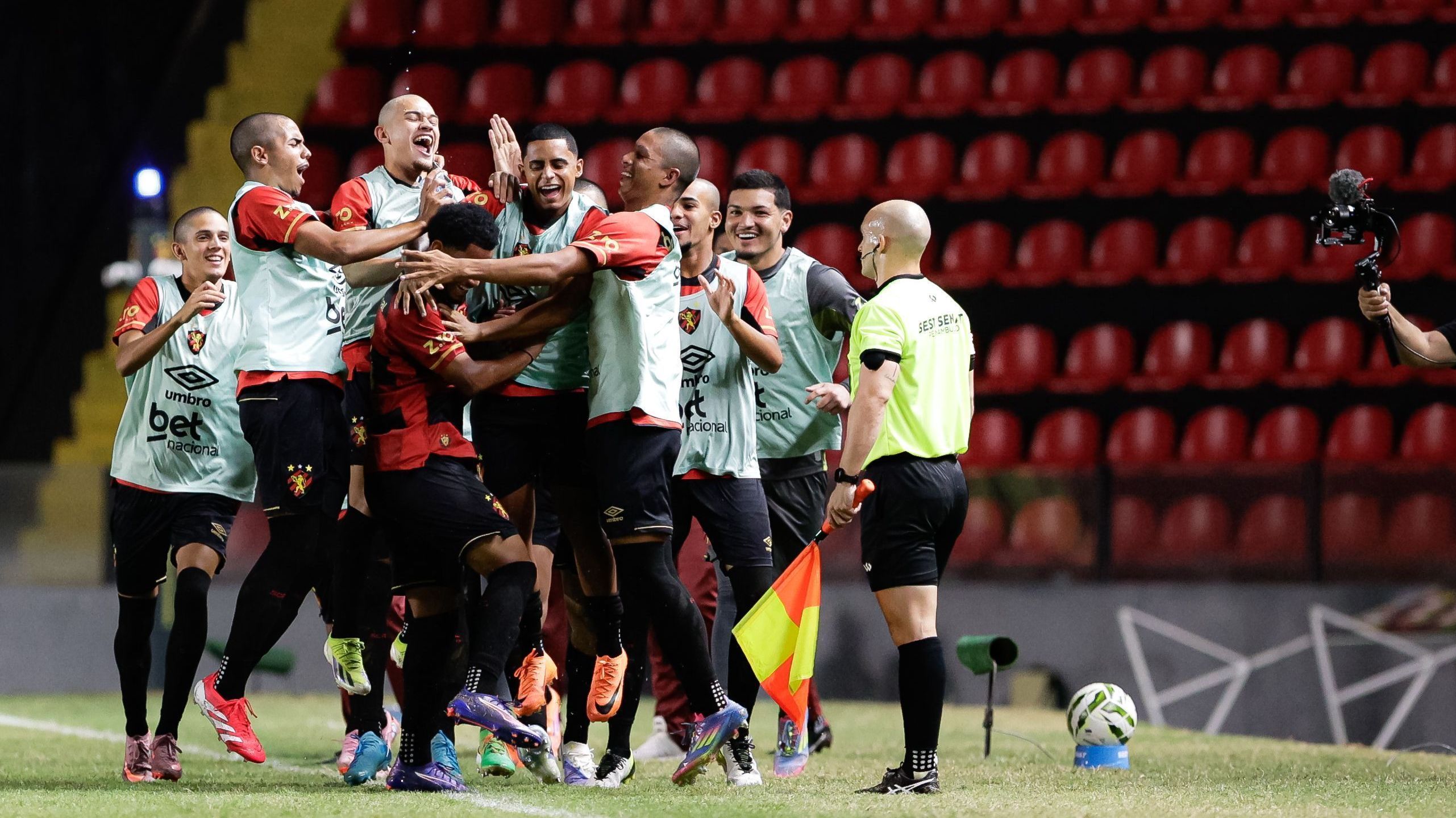 Sport fez um gol "estranho" contra o Retrô