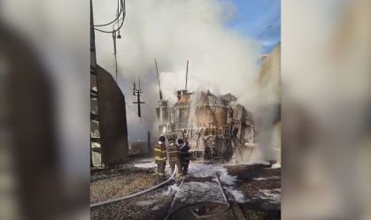 SP: Incêndio em subestação de energia atinge cerca de 30 mil litros de óleo