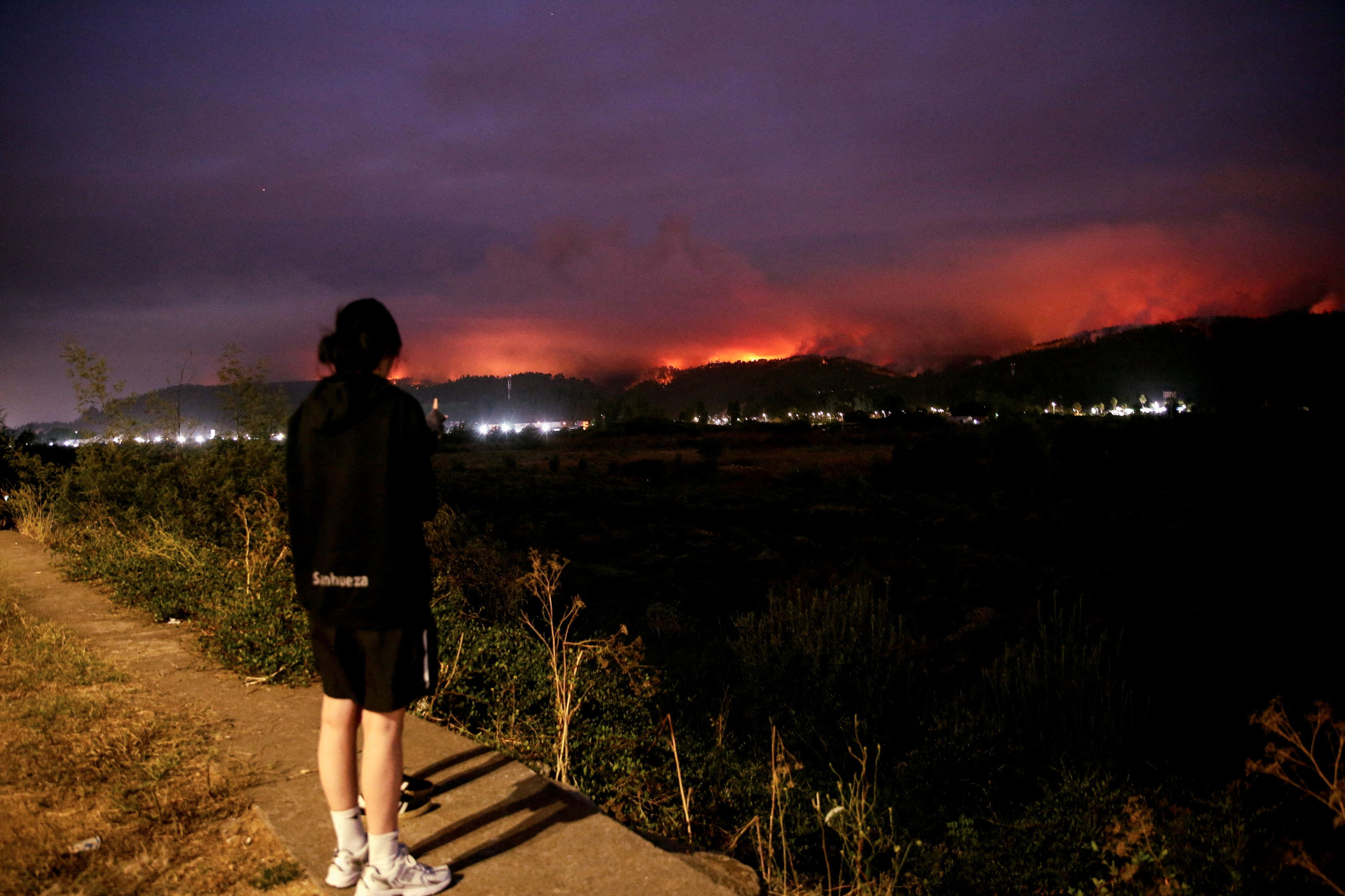 Incêndio no Chile
