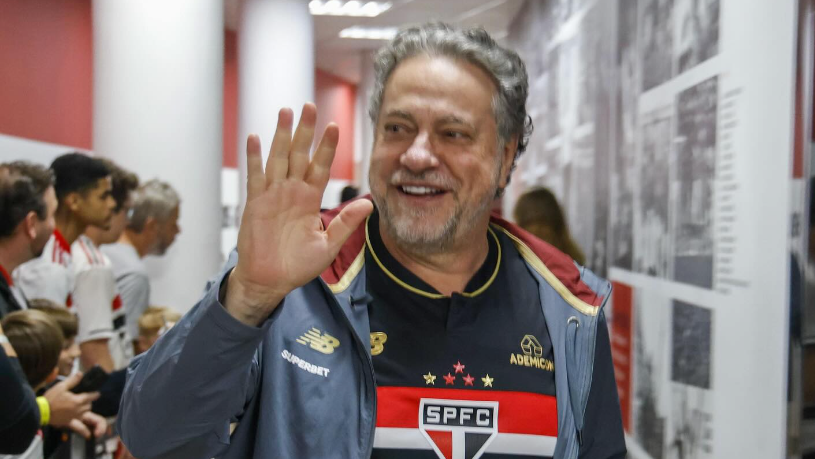Júlio Casares, presidente do São Paulo