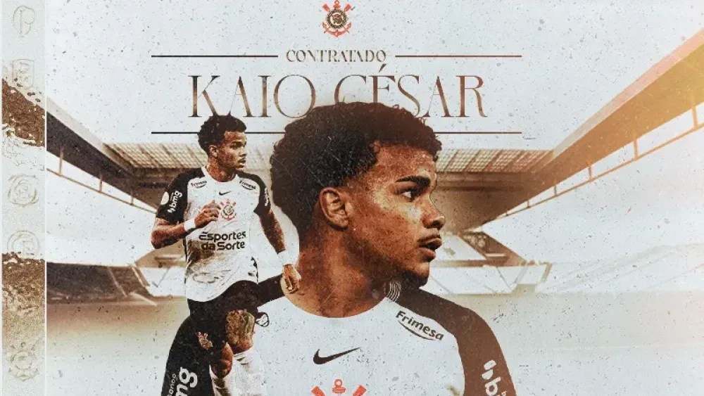 Kaio César é o novo reforço do Corinthians