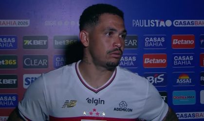 Luciano desabafa após derrota do São Paulo: "Este ano vai ser mais difícil"