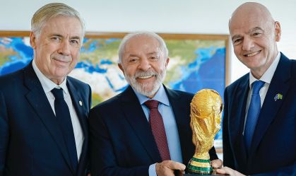 Lula, Ancelotti e Infatino