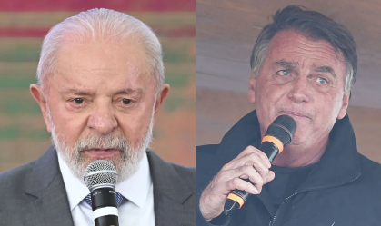Atlas/Bloomberg: imagem positiva de Lula é de 49%; Bolsonaro tem 44%