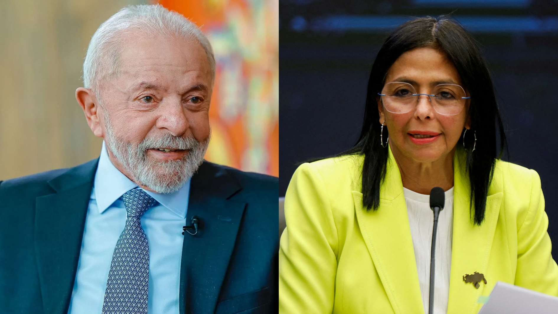 Imagem de destaque do post: Delcy Rodríguez agradece a Lula por envio de medicamentos à Venezuela