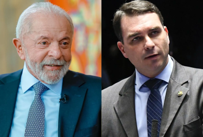 Paraná Pesquisas: no 1º turno, Lula tem 39,8% e Flávio Bolsonaro, 33,1%