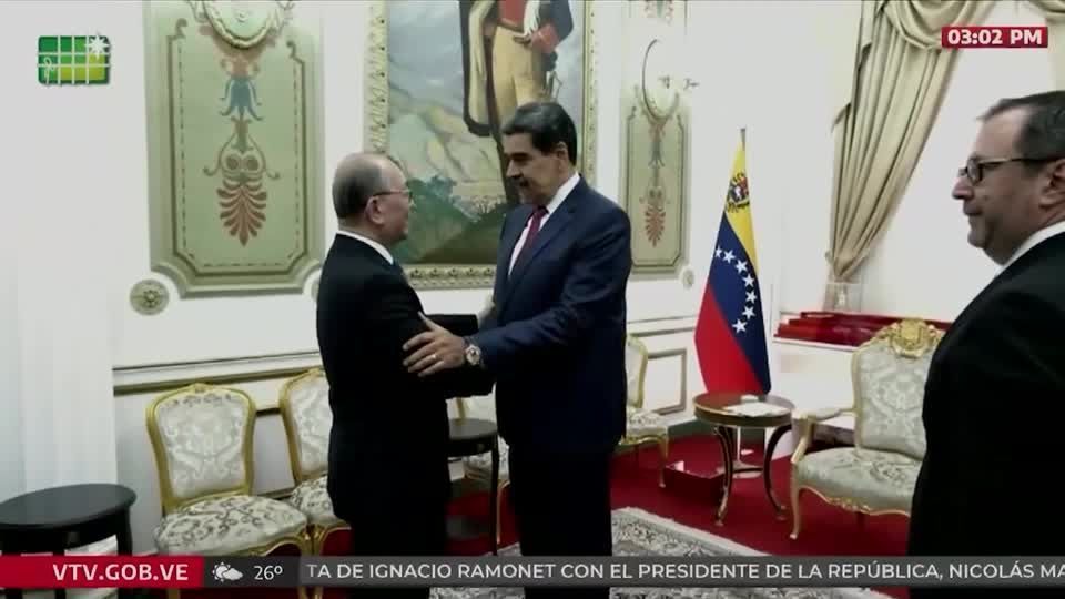 Maduro, da Venezuela, se reúne com o enviado especial da China em Caracas
