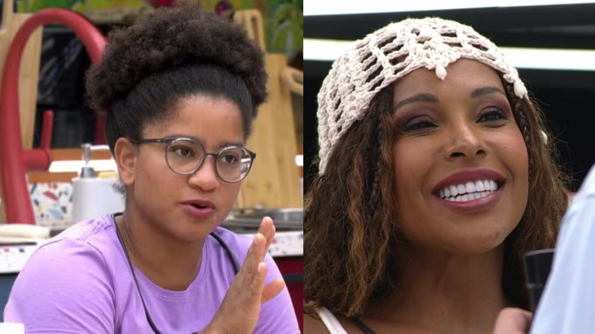 Milena e Sol Vega, participantes do BBB 26