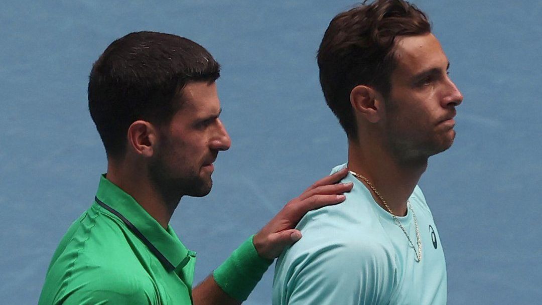 Abalado, Musetti explica abandono contra Djokovic no Australian Open