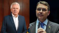 Flávio Bolsonaro ignora críticas de Caiado e foca em eventual 2° turno