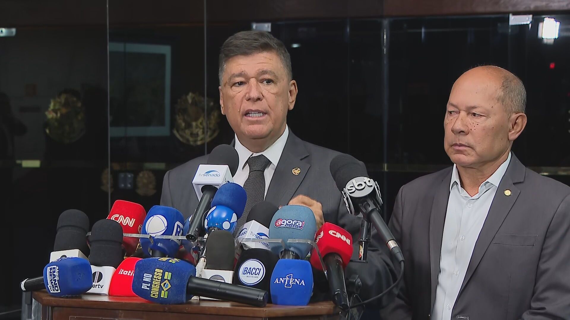 O senador Calos Viana, presidente da CPMI no INSS