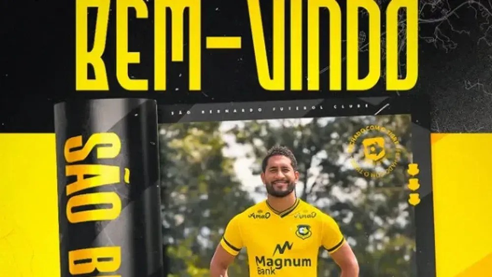 O zagueiro Pablo é o novo reforço do São Bernardo