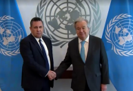 Após captura de Maduro, chefe da ONU se reúne com embaixador da Venezuela