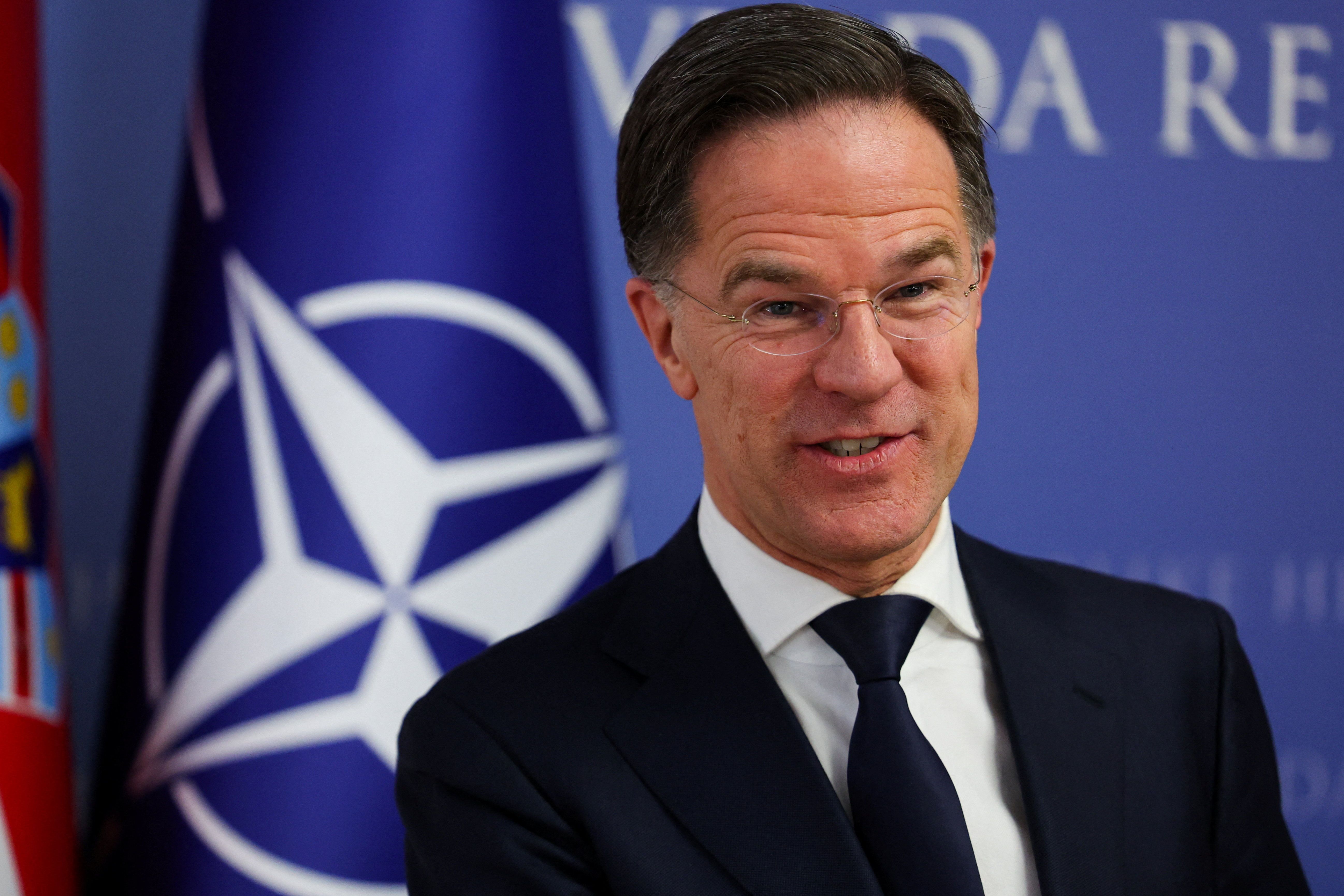 Mark Rutte, secretário-geral da Organização do Tratado do Atlântico Norte (Otan)
